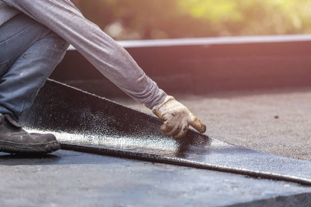 Professional Basement Waterproofing technician working in Glenn Dale, MD